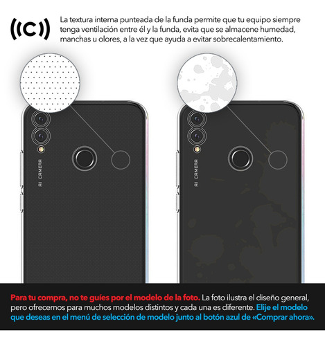 Funda Transparente Para Huawei Nova 3 4 5t Y9 Y8 Y7 Y6 Case