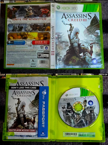 Bundle7juegos Xbox360 Assassins Creed/prince Of Persia Y De+ (Usado)