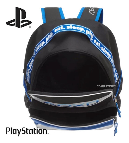 Imagen 2 de 6 de Mochila Playstation Espalda 16 PuLG Nene Orig Primaria