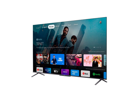 Imagem 6 de 9 de Smart Tv Qled 55'' 4k Uhd Google Android Tv 55c725 Tcl