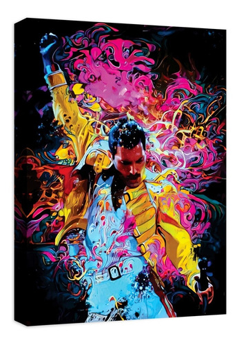 Cuadro Decorativo Canvas Moderno Freddie Mercury 2