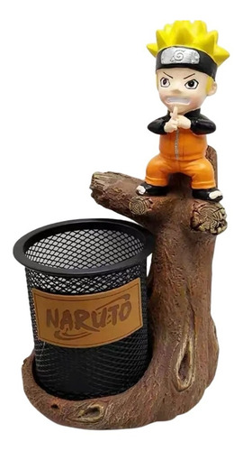 Imagen 1 de 6 de Figura Decorativa Portalápices De Resina - Naruto Shippuden