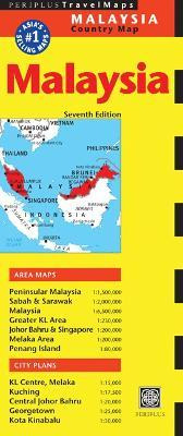 Libro Malaysia Travel Map Seventh Edition - Periplus Edit...