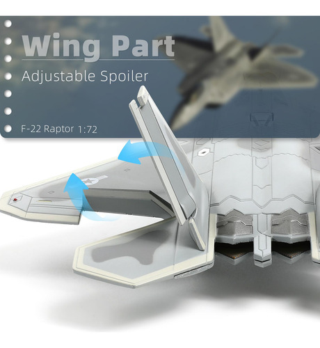 Modelo Previo A La Construcción Del F22 Raptor Fighter Attac