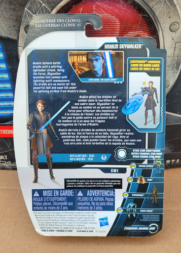 Anakin Skywalker Obi Wan Clone Wars Star Wars Black Series (Usado)