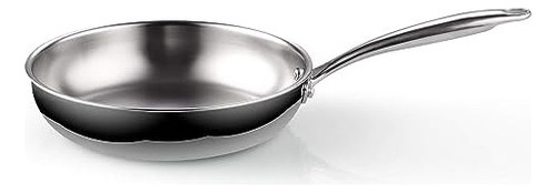 Qw Cook N Home 2682 Sartén Para Saltear De Acero Inoxidable