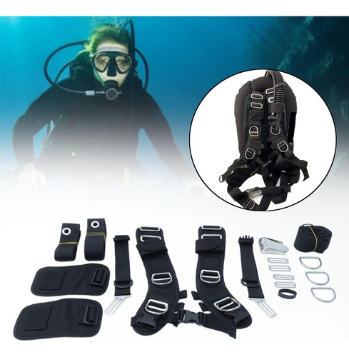 Soporte De Buceo Hombrera Placa Trasera De Buceo Para