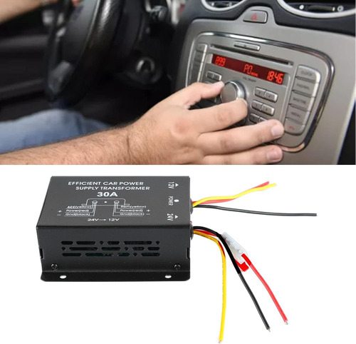 Inversor De Voltaje 24 A 12 Volt 30 A -conversor Voltaje