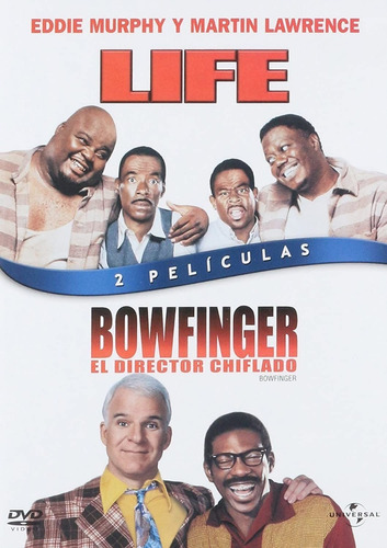 Life / El Director Chiflado Duo Pack | Dvd Película Nueva