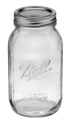 Mason Jars Ball De 32oz. Boca Regular