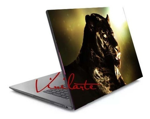 Sticker Para Lap Top Pantera Negra Animal 