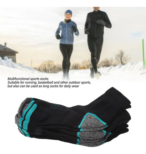 Calceta Deportiva Hombre Algodón De Calcetines 6 Pares