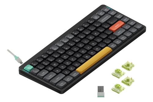Teclado Mecánico Nuphy Air75 V2 75% Inalámbrico Bluetooth