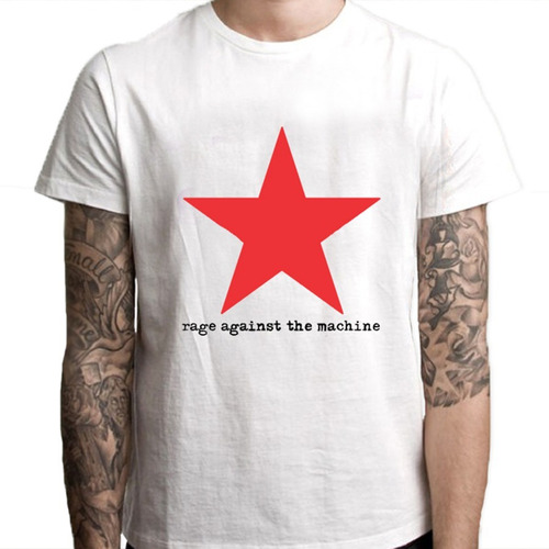 Promoção - Camiseta Masculina Rage Against The Machine  