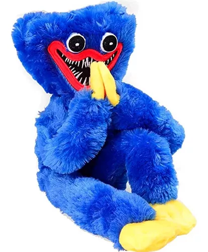 Huggy Wuggy Brasil Pelucia Azul Boneco Playtime Pop Time Bri