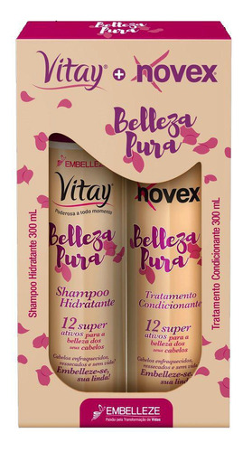 Kit Shampoo + Condicionador Vitay Novex Bellezapura