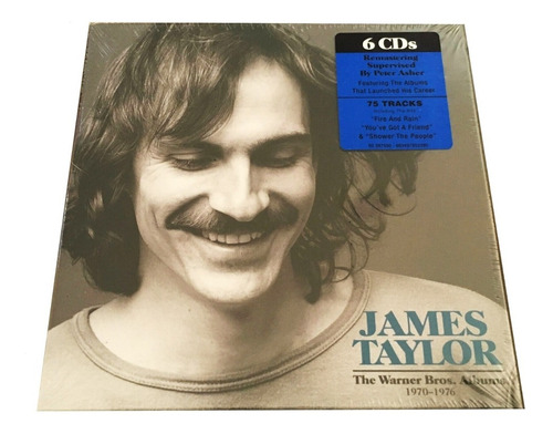 James Taylor - The Warner Bros 1970 -1976 - 6 Discos Cd