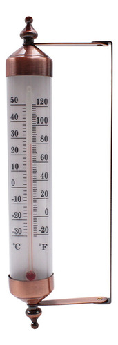 2024 Termómetro Celsius Fahrenheit Montaje En Pared Interior