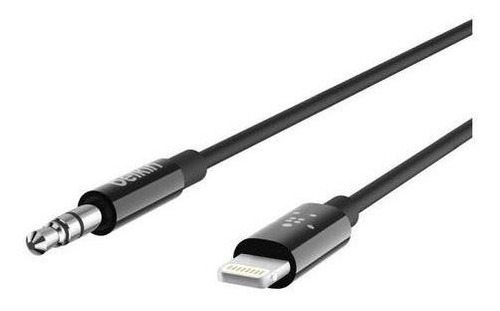 Imagen 2 de 5 de Cable Belkin Audio 3.5 Mm Conector Lightning 1 Metro Original Para iPhone
