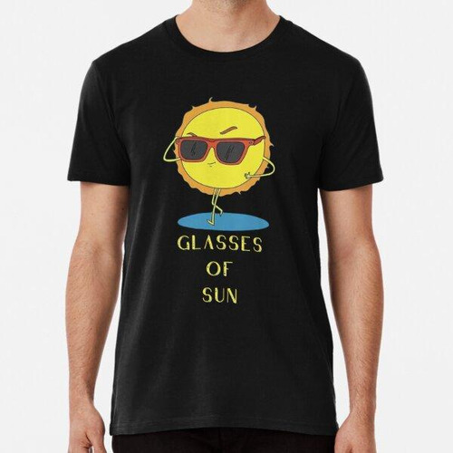 Remera Glasses Of Sun Algodon Premium