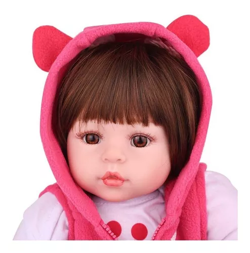 Bebe Reborn Laura Baby Mini Valentina : : Brinquedos e Jogos