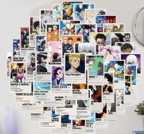 comprar Stickers Posters Anime Pegatinas (100 Unidades)