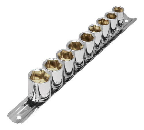Juego Dados 3/8' Milimetrico 10 Pz Pretul 21189