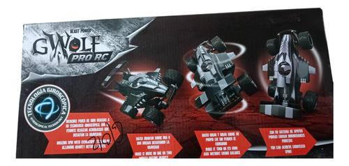 Carro Gwolf Radio Control Lobo Poder Bestial 100 Acrobacias