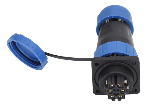 Conector De Enchufe Impermeable 380v 45a Ip68 A Prueba De Ag