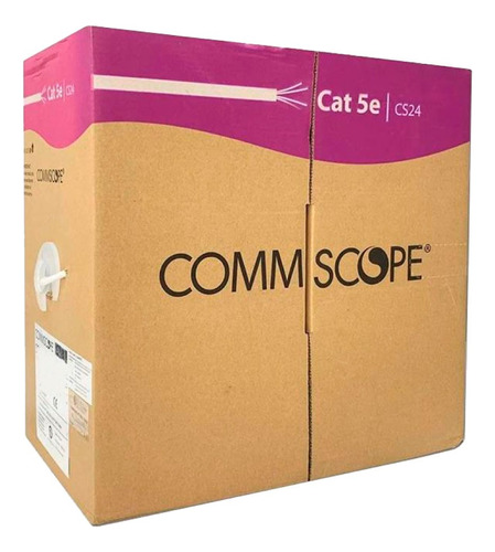 Cable U/utp Cat5e Cs24cm Commscope 884024914-10 305m