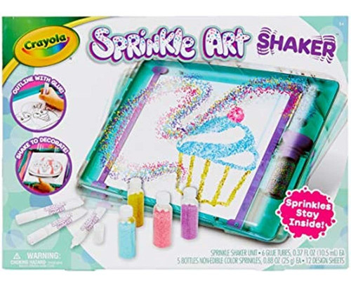 Crayola Sprinkle Art Shaker, Rainbow Arts And Crafts, Regalo