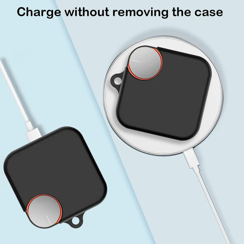 USTIYA Funda Para Nothing Cmf Buds Pro 2 Case Protector Silicon Carcasa Color Negro Cover