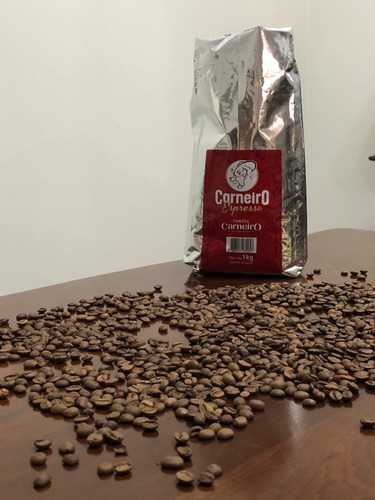 Café Expresso Em Grãos Torrado 100% Arábica 1kg - Carneiro