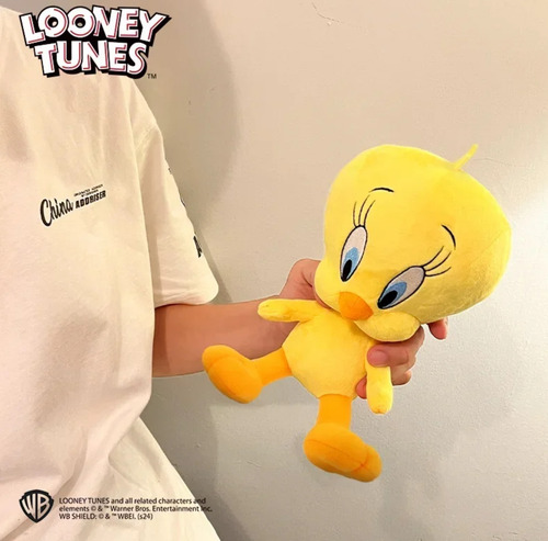 Pernalonga Piu Piu Pelúcia Looney Tunes Original Hugkis Warn