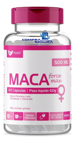 Maca Peruana En Cápsulas Envío Gratis!