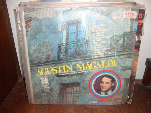 Vinilo Agustin Magaldi La Voz Sentimental Magaldi Noda T3