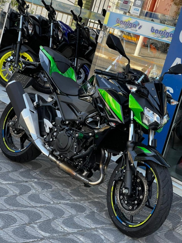 Imagem 13 de 15 de Kawasaki Z400 Abs 2022 Verde 2 Anos Garantia Fabrica