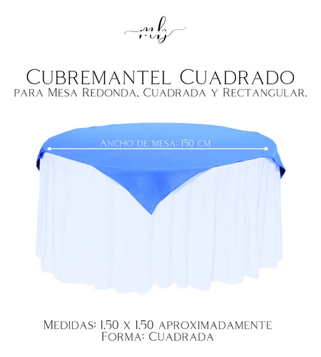 15 Cubremanteles Plateados
