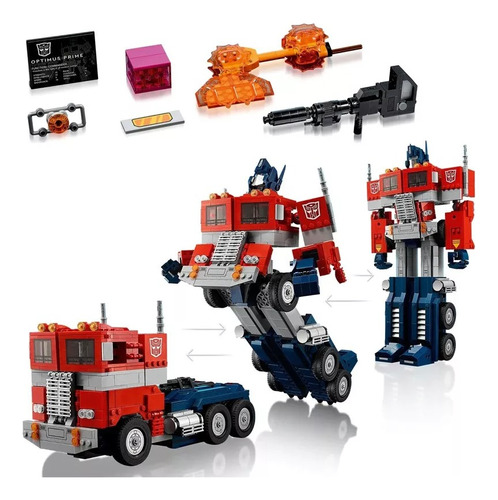 Transformers Optimus Prime G1 Kit De Bloques 1580 Pzas (Reacondicionado)