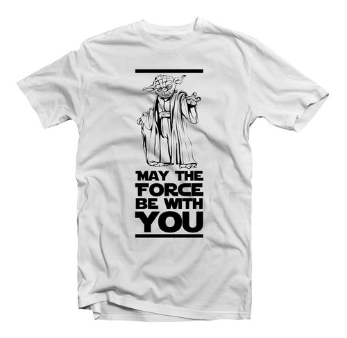 Remera Star Wars May The Force Be With You