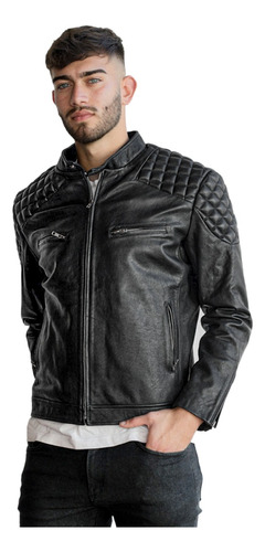 Campera De Cuero De Oveja 100% Legitimo De Hombre - Kabul