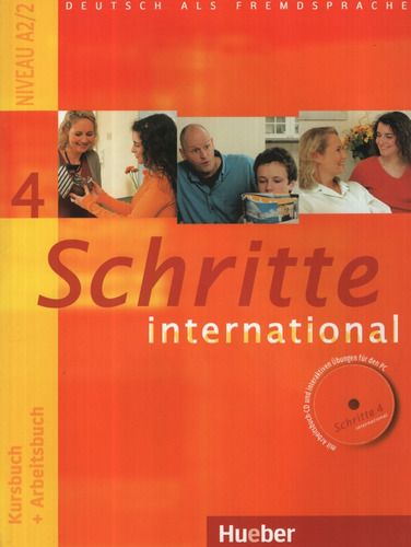 Schritte International 4 A2/2 - Kursbuch + Arbeitsbuch + Aud