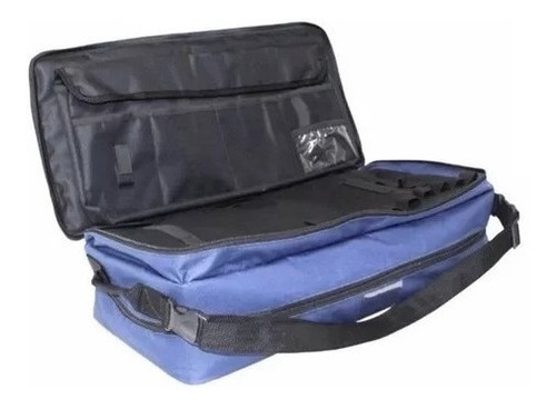 Bolsa Para Resgate M Cor Azul Desenho Do Tecido Bolsa M