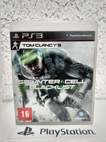 Jogo Splinter Cell Blacklist Ps3 Midia Física R$69,90 (Usado)