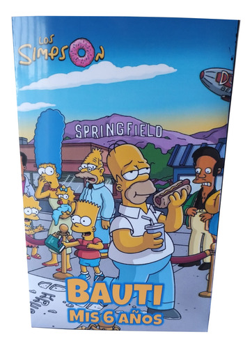 Souvenir Bolsitas Personalizadas Los Simpsons X40u