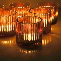 Comprar Voho Portavelas Votivos Para Velas De Boda, Juego De 6 Porta