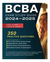 Comprar Libro: Guía De Estudio Del Examen Bcba: Guía De Estudio Del 