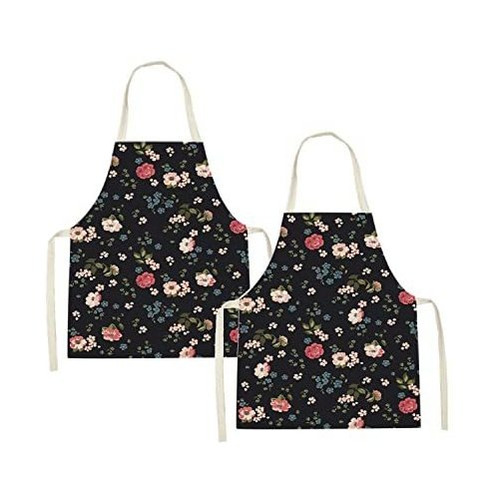 Somimosa Personalized Kids Waterproof Apron Toddler Apron Wi