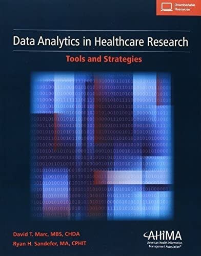 Libro: Data Analytics In Healthcare Research: Tools And