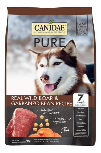 Comida Seca Para Perros Pure Con Ingredientes Para Perros Ad